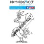 Memories4you Stempel (A7) - Papagei "Oskar"