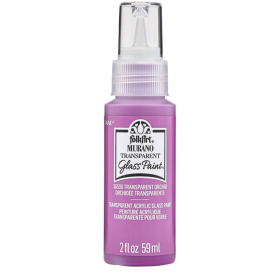 Murano Glass Paint Transparent Orchid 2 fl oz