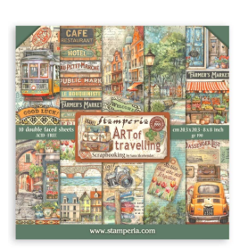 Art of Travelling 8x8 Inch Paper Pack