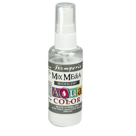 Aquacolor spray 60 ml - perlweiß