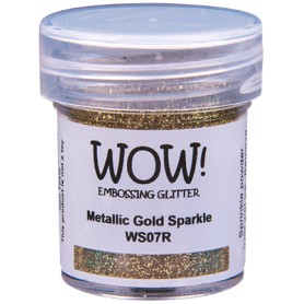 Wow Embossing Glitter - Metallic Gold Sparkle