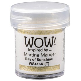 Wow Embossing -  Ray of Sunshine Martina Manger