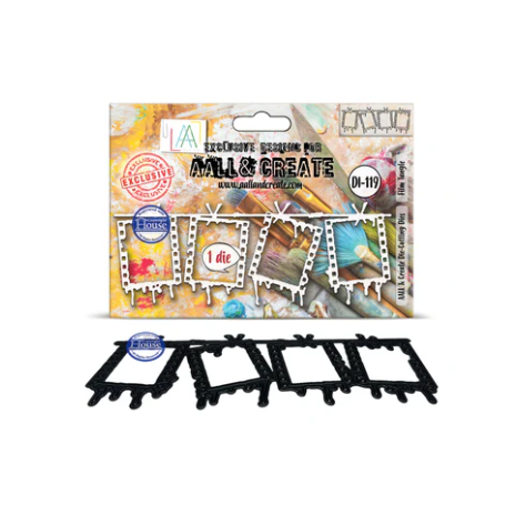 AALL and Create - Stanzschablone  - "Film Tangle "