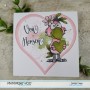 Memories4you Stempel (A7) - Papagei "Frida"
