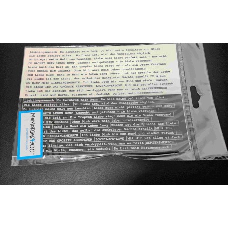 Memories4you Sticker "Liebe"