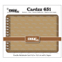 Cardzz Dies Double Card Notebook 13,5 x 13,5 cm with Rounded Corners