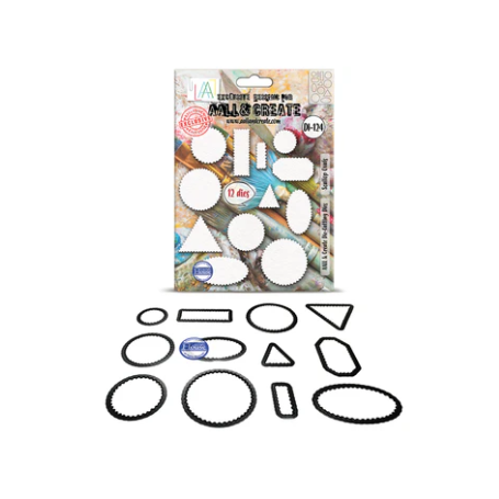 AALL and Create  Die-Cutting Die Set - Scallop Ovals