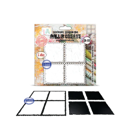 AALL and Create - Die-Cutting Die Set - Splintered Tiles