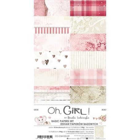 Basic Paper Set 15,75x30,5cm Oh Girl