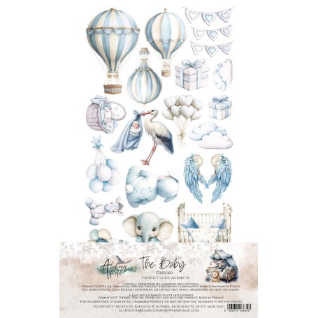 Extras to Cut Set 30,5x15 cm Baby – Boy