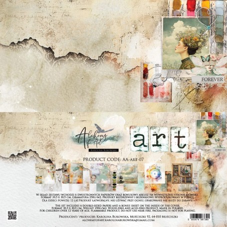 Paper Collection Set 30,5x30,5 cm Art