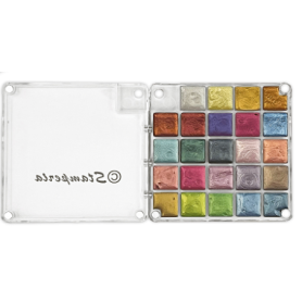 Stamperia -  - Watercolors Metallic Paint Set 24 Farben