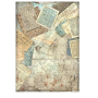 Stamperia Alterego A4 Rice Paper Letters Background