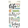 Simple Vintage Life in Bloom Foam Stickers