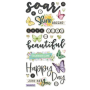 Simple Vintage Life in Bloom Foam Stickers