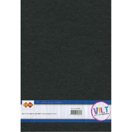 Filz- Card Deco -SCHWARZ