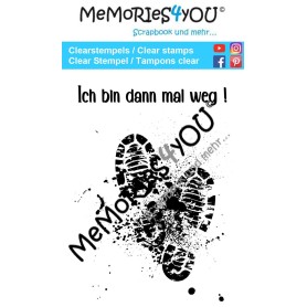 Memories4you Stempel (A7)   "Schuhabdruck"
