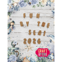Craft & You - Stanzschablone - Cutting die - Zahlen