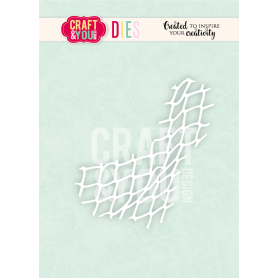 Craft & You - Stanzschablone - Cutting die -  Fischernetz