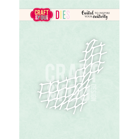 Craft & You - Stanzschablone - Cutting die -  Fischernetz