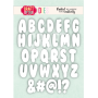Craft & You - Stanzschablone - Cutting die -    Bubble Alphabet