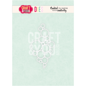 Craft & You Stanzschablone - Bubble Background
