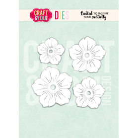 Craft & You Stanzschablone - Garden flower 2 by Gosia