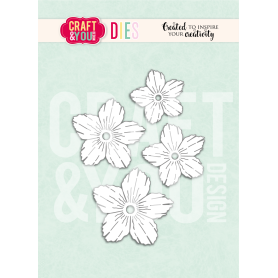 Craft & You Stanzschablone - Gardenflower 1 von Gosia