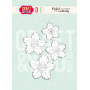 Craft & You - Stanzschablone - Cutting die -  Gardenflower 1 von Gosia