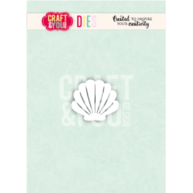 Craft & You - Stanzschablone - Cutting die -  Muschel