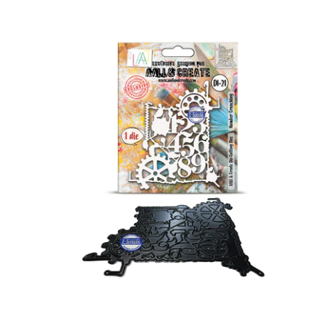 AALL and Create - Die-Cutting Die Set -  "Number Crunching"
