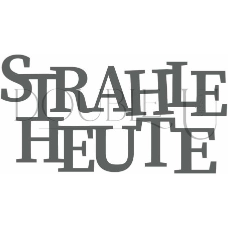 NEU NEU NEU!!! Double U Design  Stanze "Strahle Heute"