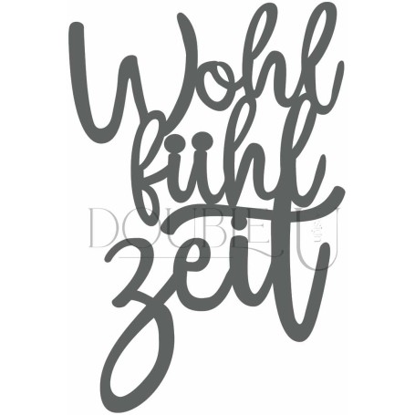 NEU NEU NEU!!! Double U Design  Stanze "Wohlfühlzeit"