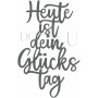 NEU NEU NEU!!! Double U Design  Stanze "Heute ist dein Glückstag"
