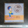 Memories4you Stempel (A6) "Yoga Frau"