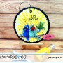 Showroom Party -Memories4you A6 Stempel " Papageien " Achtung Produktionsfehler