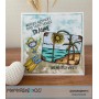 Showroom Party - Memories4you Stempel (A6) "Pack die Badehose ein"