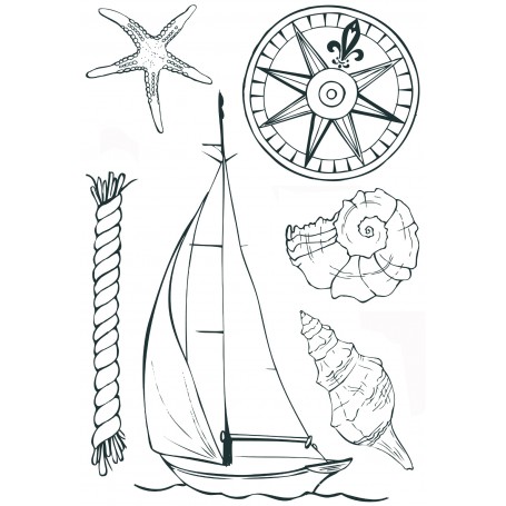 Showroom Party - Memories4you Stempel (A6) "Nautical"