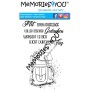 Showroom Party - Memories4you A6 Stempel "Rucksack Grunge"