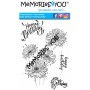 Showroom Party - Memories4you A6 Stempel "Blumen Grunge"