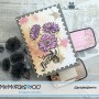 Showroom Party - Memories4you A6 Stempel "Blumen Grunge"