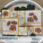 Showroom Party - Memories4you A6 Stempel "Blumen Grunge"