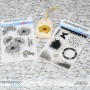 Showroom Party - Memories4you A6 Stempel "Blumen Grunge"
