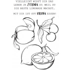 Showroom Party - Memories4you Stempel (A6) "Obst"