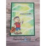 Showroom Party - Memories4you Stempel (A6) "Menschen" "Achtung kleiner Schreibfehler bei Affenhitze"