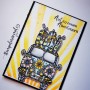 Showroom Party - Memories4you Stempel (A6)  "Flower Auto"
