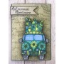 Showroom Party - Memories4you Stempel (A6)  "Flower Auto"