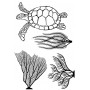 Showroom Party - Memories4you Stempel (A6)  "Schildkröte"