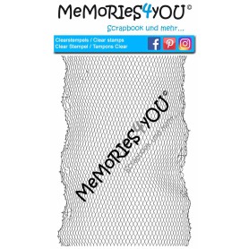 Showroom Party - Memories4you Stempel (A6) "Netz"