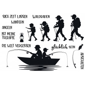 Showroom Party - Memories4you Stempel (A6)  "Camping"